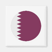 Qatar Flag Magneet (Voorkant)