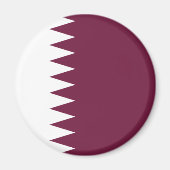 Qatar Flag Magnet (Voorkant)