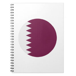 Qatar Flag Notitieboek