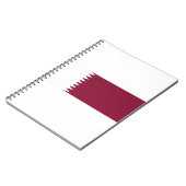 Qatar Flag Notitieboek (Linkerzijde)