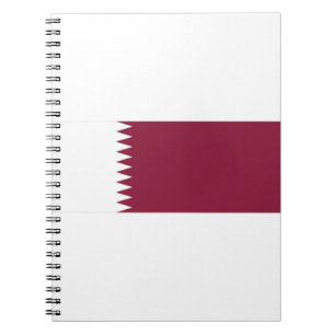 Qatar Flag Notitieboek