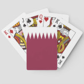 Qatar Flag Pokerkaarten (Achterkant)