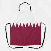 Qatar Flag Schort (Voorkant)