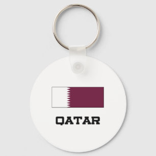 Qatar Flag Sleutelhanger