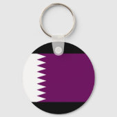 Qatar Flag Sleutelhanger (Voorkant)