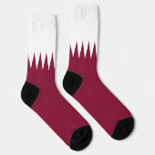 Qatar Flag Sokken (Rechts)