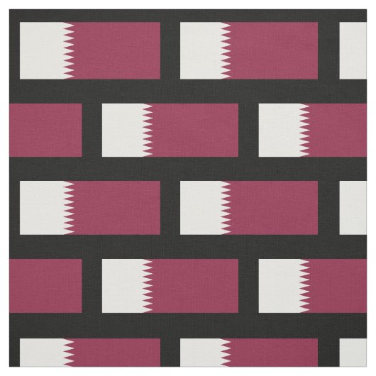 Qatar Flag Stof (Swatch)