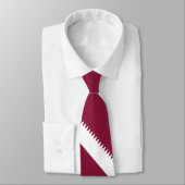 Qatar Flag Stropdas (Gebonden)