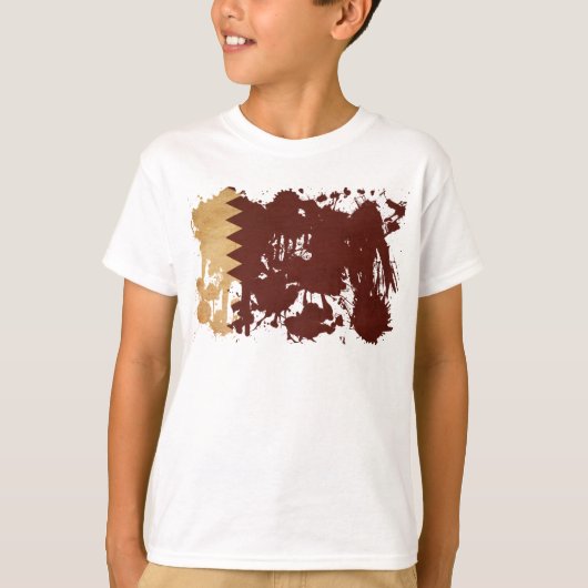 Qatar Flag T-shirt (Voorkant)
