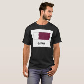 Qatar Flag T-shirt (Voorkant volledig)