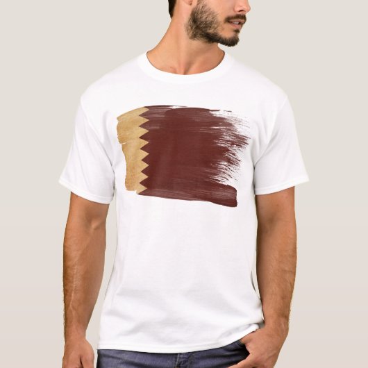 Qatar Flag T-shirt (Voorkant)