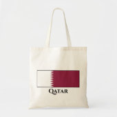 Qatar Flag Tote Bag (Voorkant)