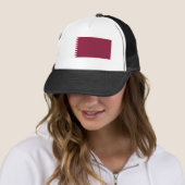 Qatar Flag Trucker Pet (In situ)