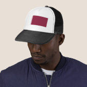 Qatar Flag Trucker Pet (In situ)