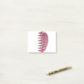 Qatar Flag Vingerprint Land Pride Identity Post-it® Notes (Op bureau)