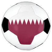 Qatar Flag Voetbal (Gedraaid)