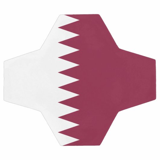 Qatar Flag Voetbal (Enkel)