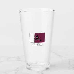 Qatar Football Soccer Nationaal Team Glas