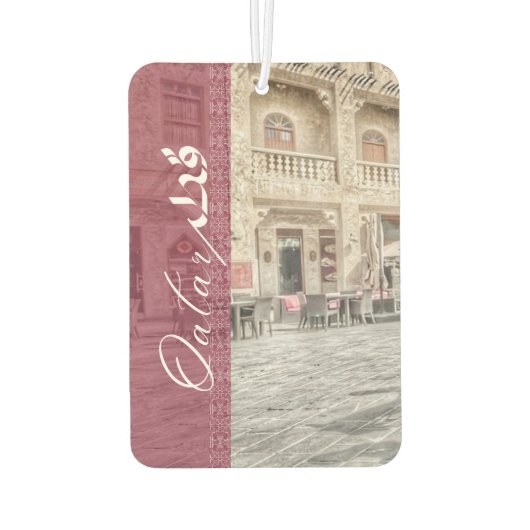 Qatar Heritage Luchtverfrisser (Achterkant)