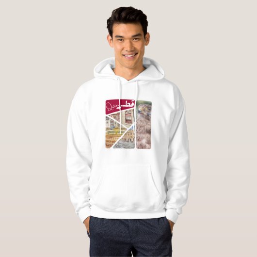 Qatar Hoodie (Voorkant volledig)
