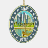 Qatar Keramisch Ornament (Rechts)