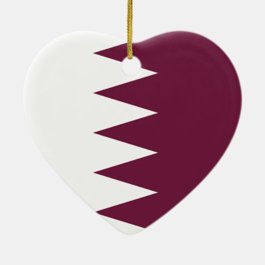 Qatar Keramisch Ornament (Achterkant)