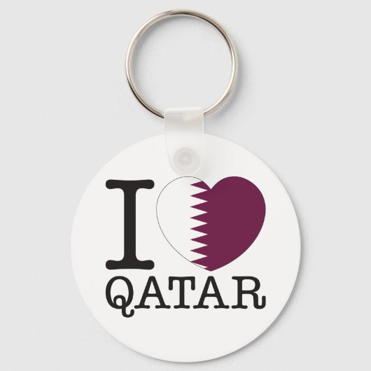 Qatar Love v2 Sleutelhanger (Voorkant)