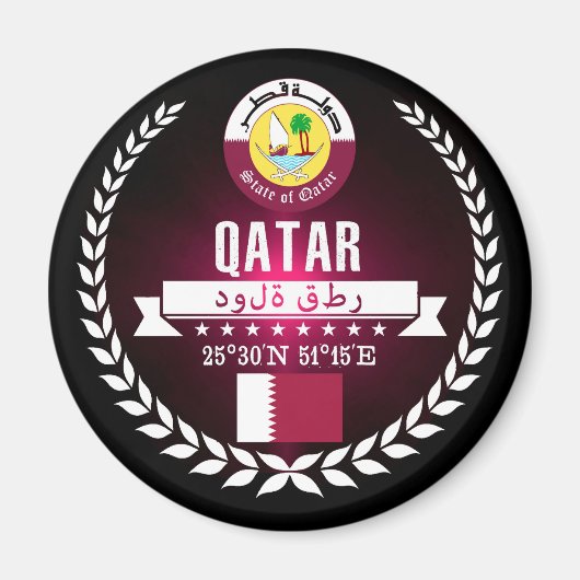 Qatar Magneet (Voorkant)
