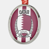 Qatar Metalen Ornament (Links)