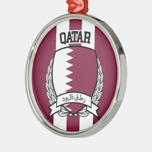Qatar Metalen Ornament (Links)