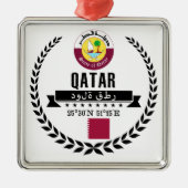 Qatar Metalen Ornament (Voorkant)