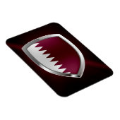 Qatar Metallic Emblem Magneet (Rechterzijde)