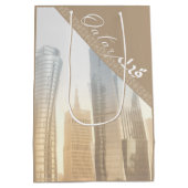 Qatar Modern Buildings Medium Cadeauzakje (Achterkant)