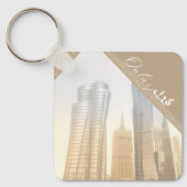 Qatar Modern Buildings Sleutelhanger (Voorkant)