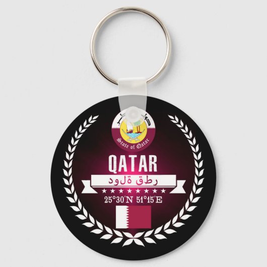 Qatar Sleutelhanger (Voorkant)