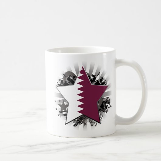 Qatar Star Koffiemok (Rechts)