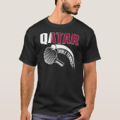 Qatar Table Tennis Qatari Ping Supporter Spo T-shirt (Voorkant)