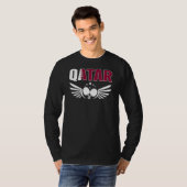 Qatar Table Tennis   Support Qatari Ping Pong Team T-shirt (Voorkant volledig)