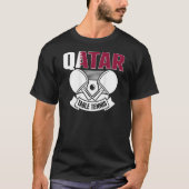 Qatar Table Tennis   Support Qatari Ping Pong Team T-shirt (Voorkant)