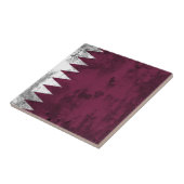Qatar Tegeltje (Zijkant)