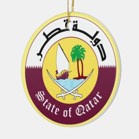 Qatar Trip Ornament (Links)