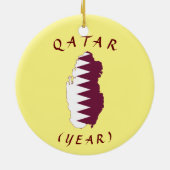 Qatar Trip Ornament (Achterkant)