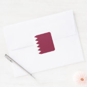 Qatar Vierkante Sticker (Envelop)