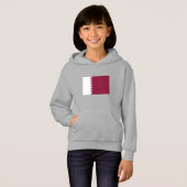 Qatar-vlag (Voorkant volledig)