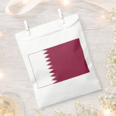 Qatar-vlag Bedankzakje (Geknipt)