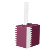 Qatar-vlag Decoratie (Voorkant hoekig)