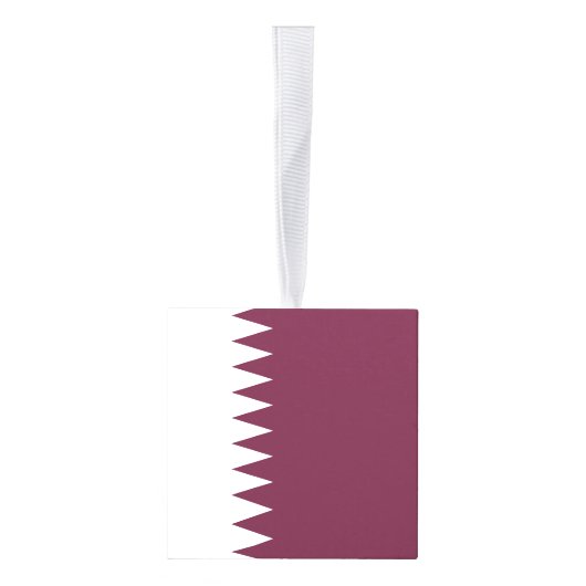 Qatar-vlag Decoratie (Rechts)