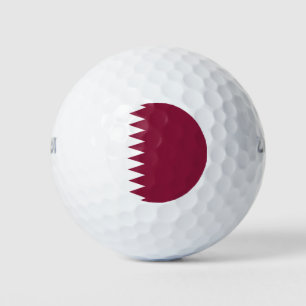 Qatar-vlag Golfballen