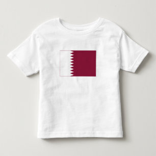 Qatar-vlag Kinder Shirts