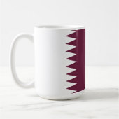 Qatar-vlag Koffiemok (Links)